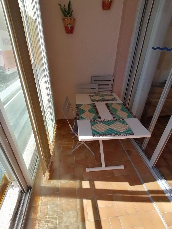 Studio Vue Sur La Mer Au 6Eme Et Dernier Etage Canet-en-Roussillon Exterior photo