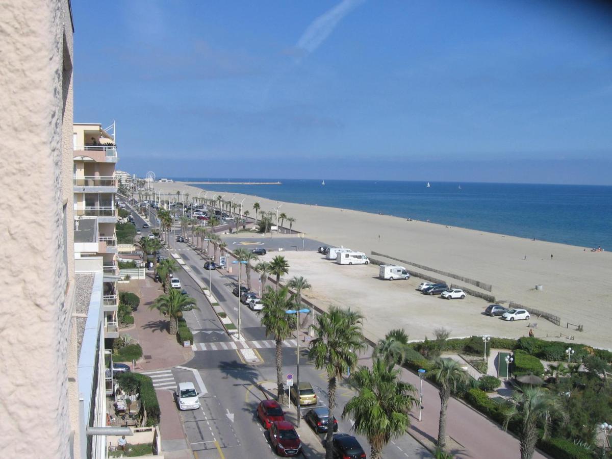 Studio Vue Sur La Mer Au 6Eme Et Dernier Etage Canet-en-Roussillon Exterior photo